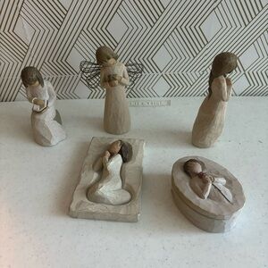 Willow Tree Home Accents Decor Figurines lot of 5